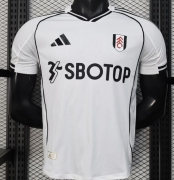 2526 FULHAM Home Player Version Soccer Jersey